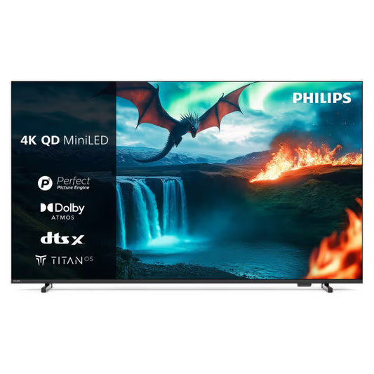 Philips Televizor 55MLED820/12, 55", MiniLED, 4K UHD, Smart TV, Crni