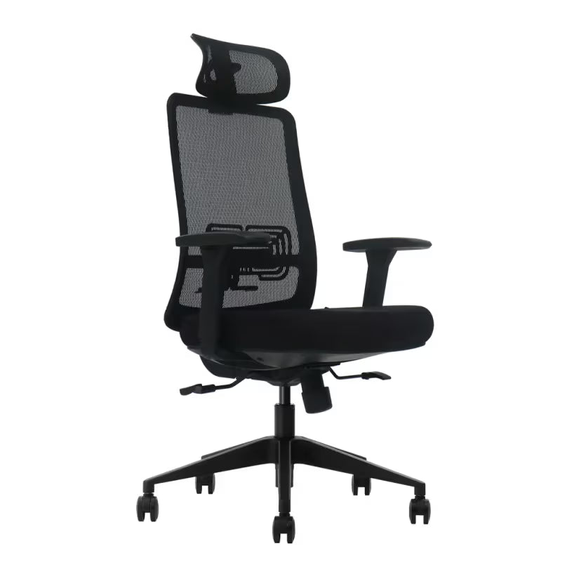 UGD Ergonomska kancelarijska stolica LumbarMax, Crna