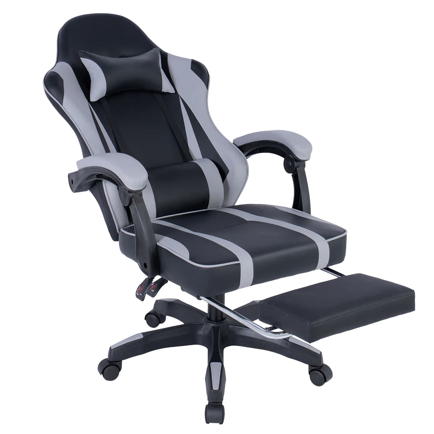 Trick Gejmerska stolica sa dodatkom za noge 928, Siva