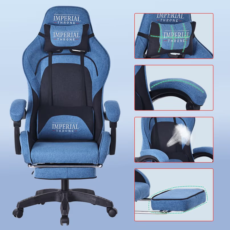 Stolice za kompjutere Imperial Throne Aero 5400 - Blue