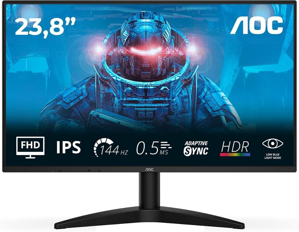 AOC Gaming monitor 24B36X/144Hz/IPS/AdaptiveSync/HDMI1.4/DP1.4
